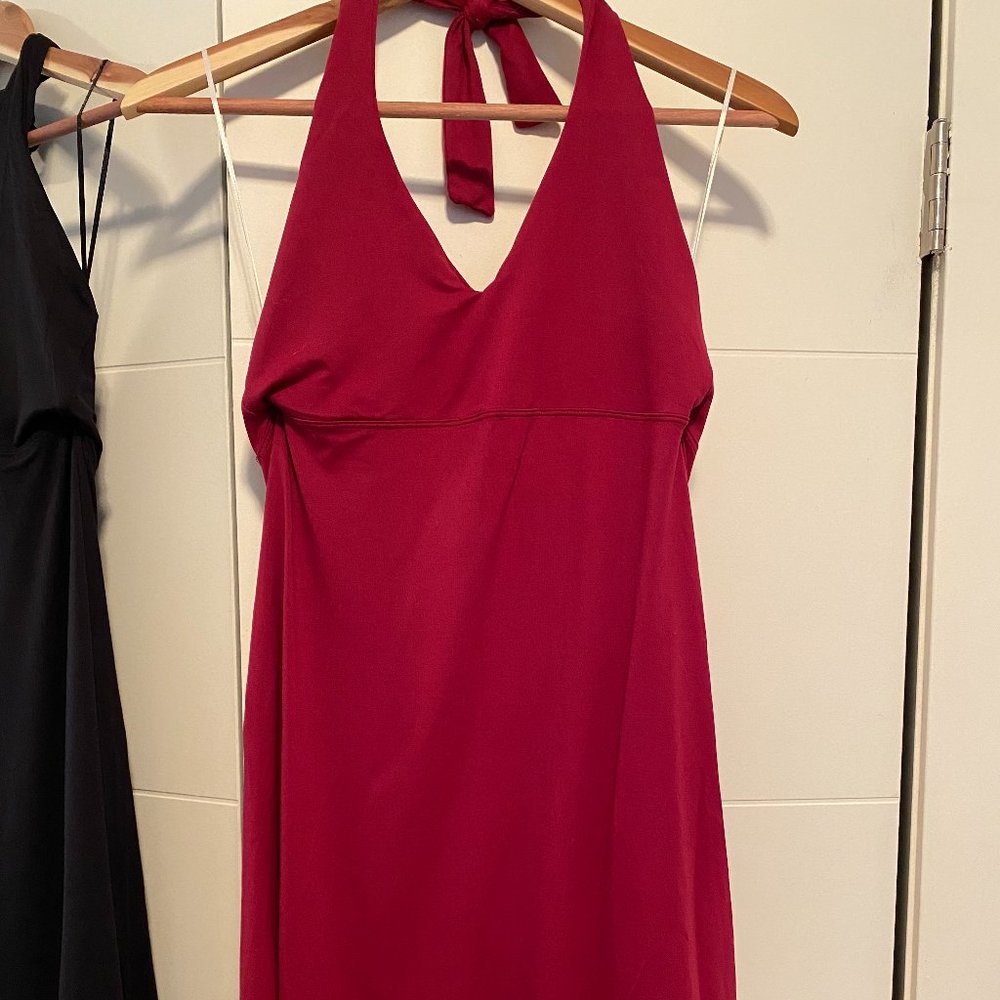 FIG halter dress size Large Plum